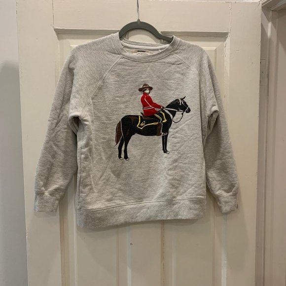 Arborist Mountie Horsemane Cotton Sweatshirt - Picture 5 of 6